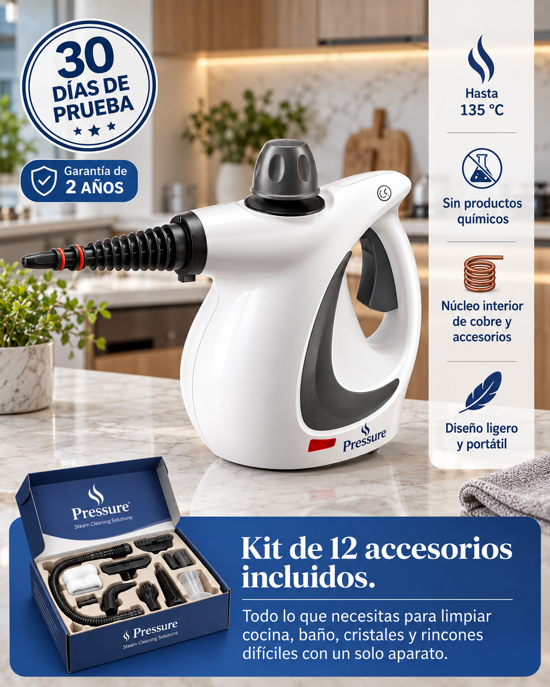 Limpiador a vapor